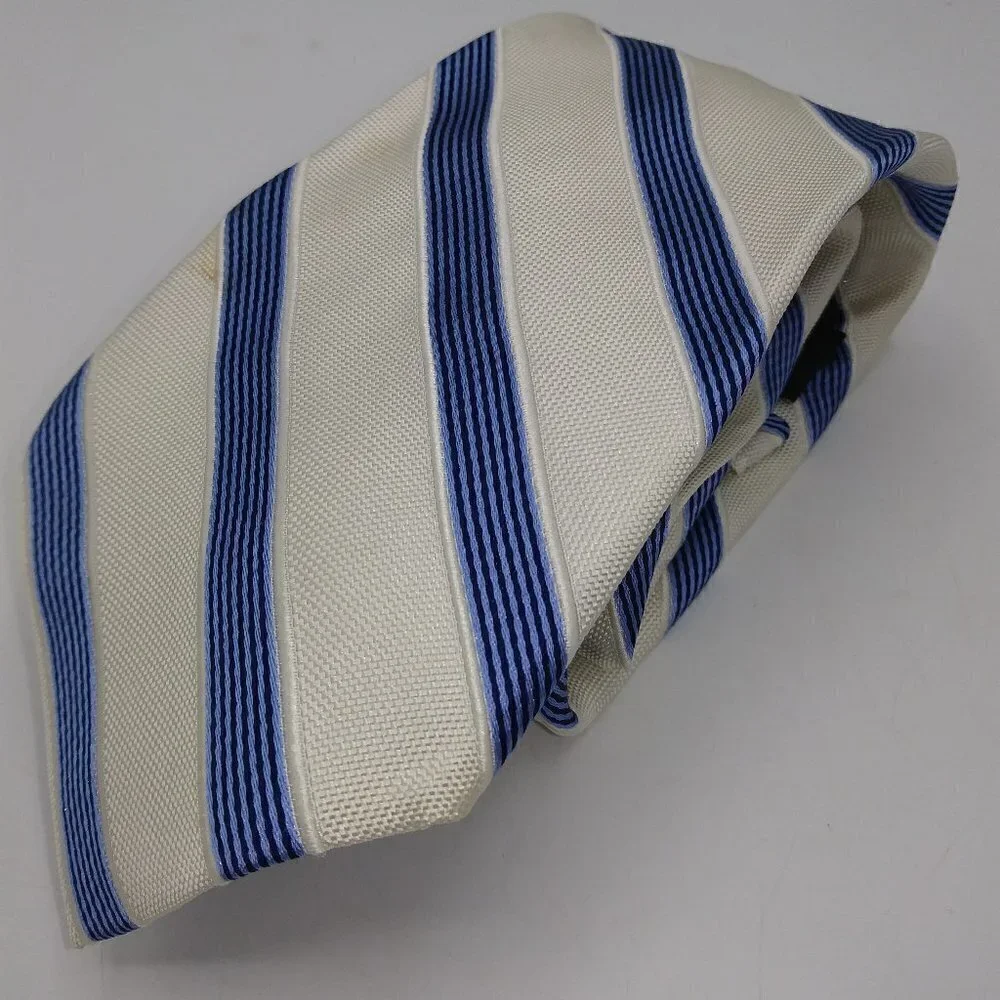 Tommy Hilfiger Tie - Men's - 100% Silk - Striped - 59